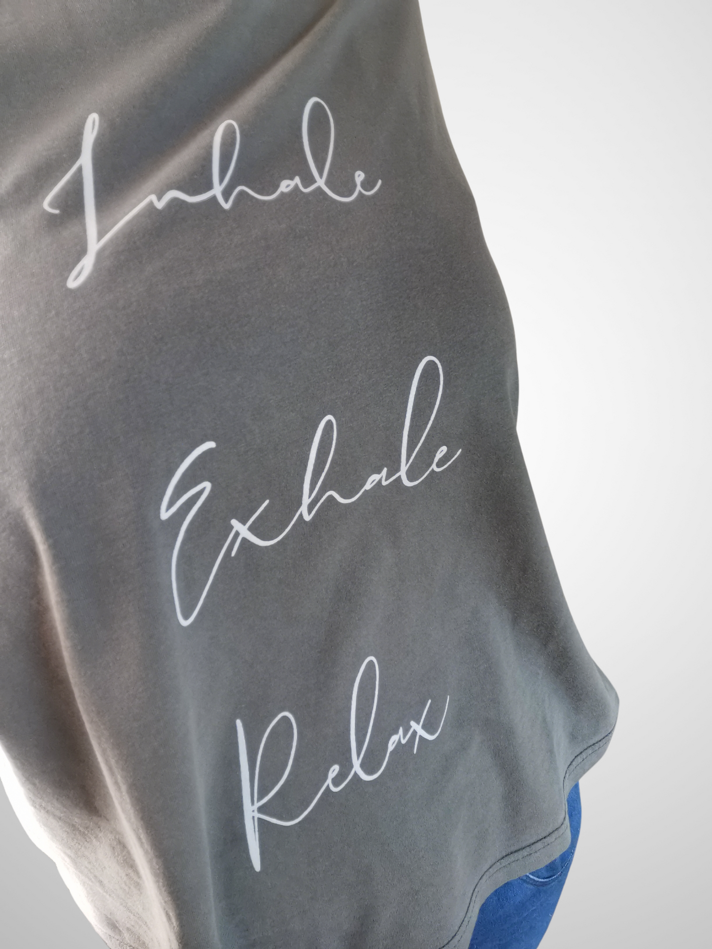 Damen T-Shirt "Inhale Exhale Relax"