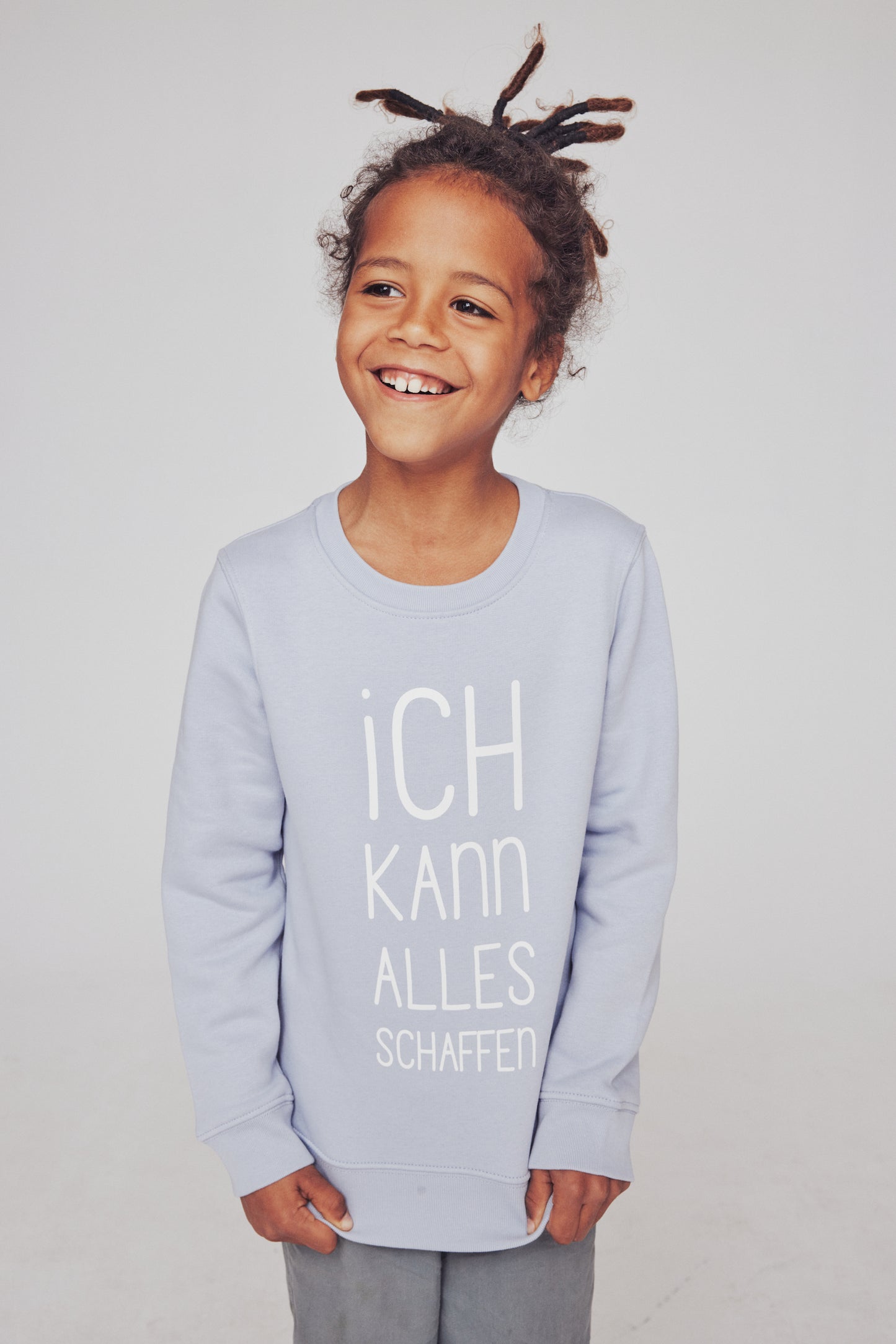 Kinder Sweatshirt "Ich kann Alles schaffen" Unisex