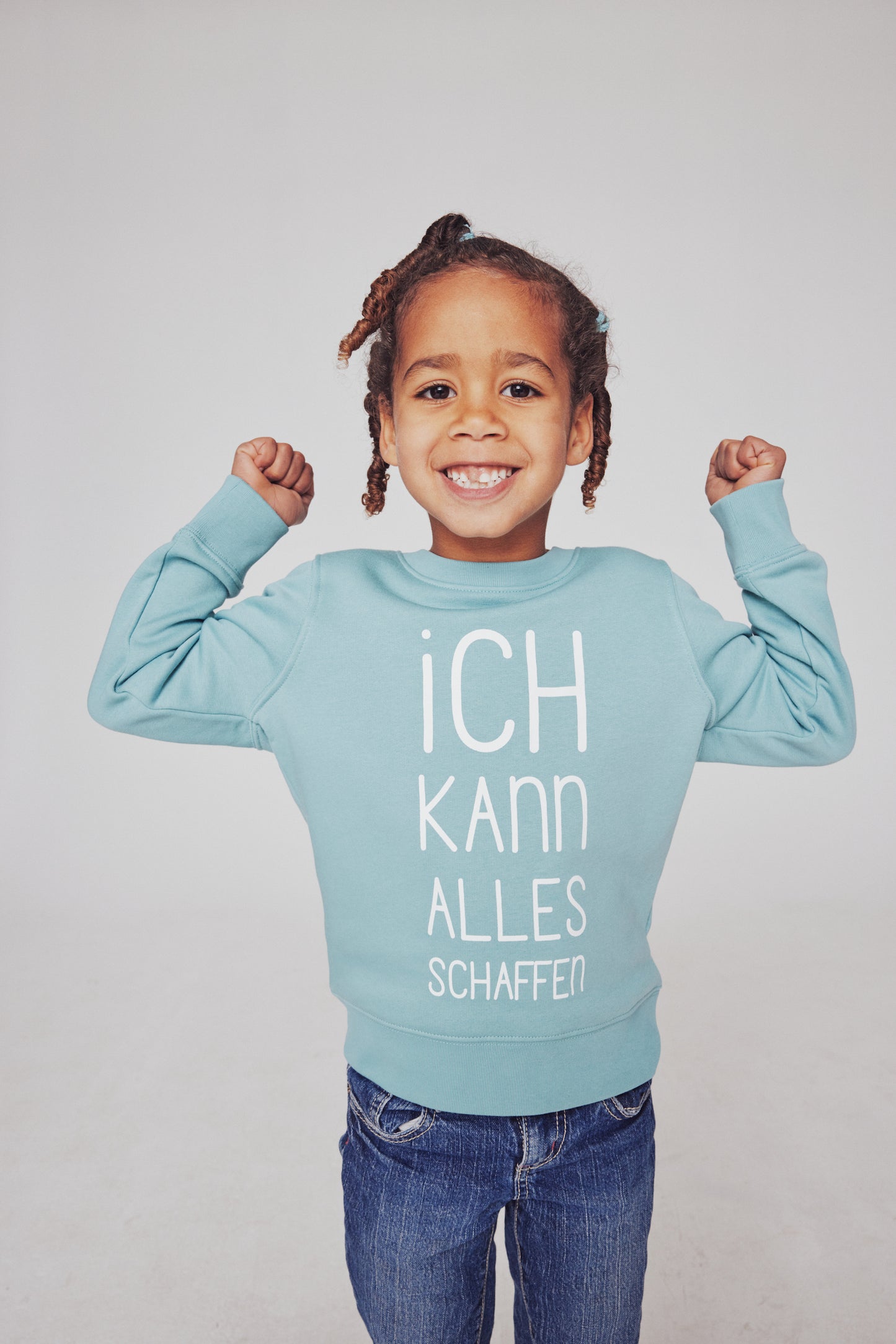 Kinder Sweatshirt "Ich kann Alles schaffen" Unisex