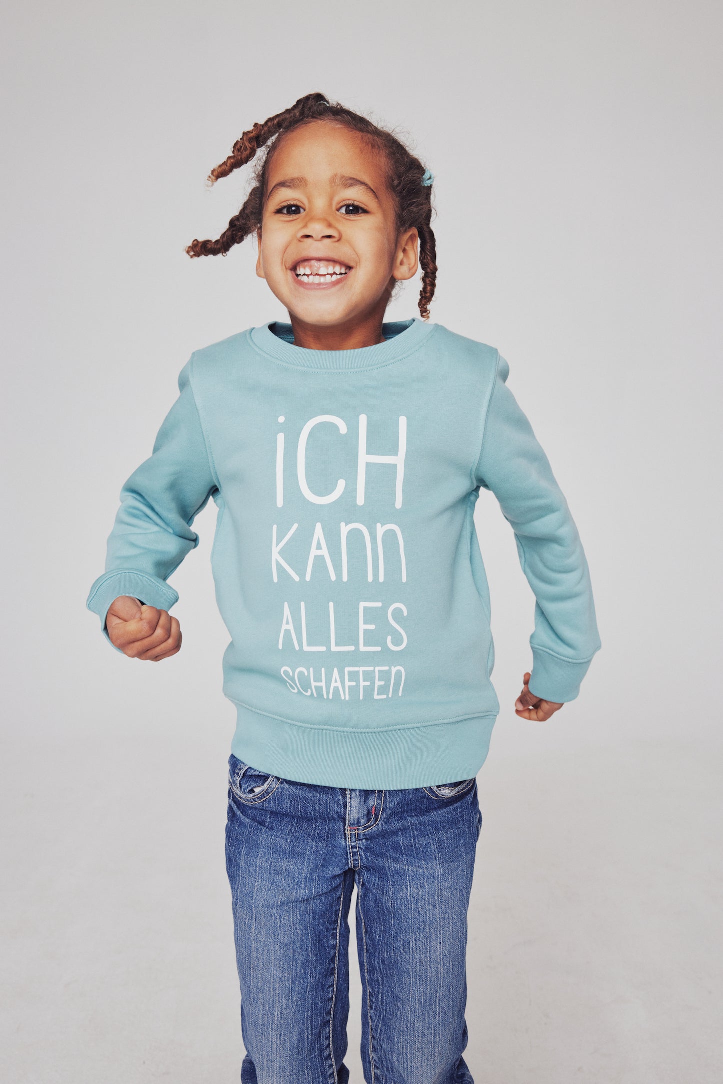 Kinder Sweatshirt "Ich kann Alles schaffen" Unisex